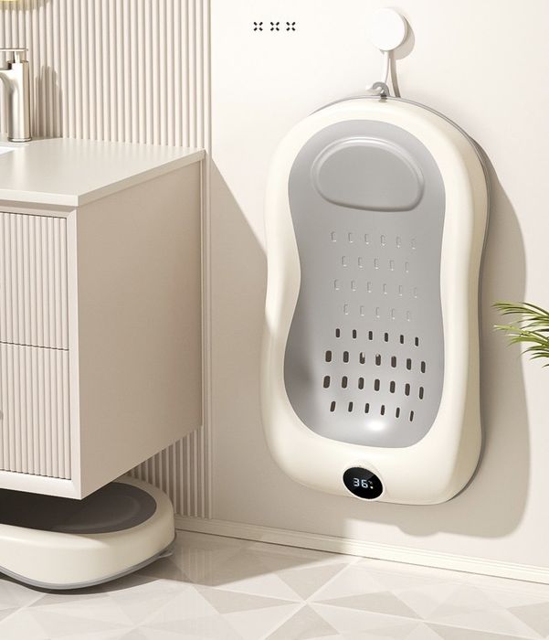 Горка для купания с датчиком температуры