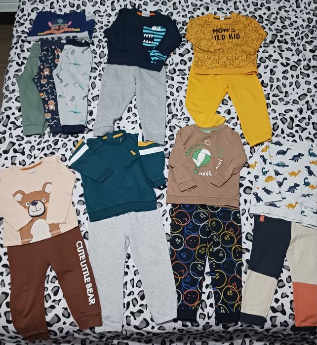 Lot haine băiețel 92 impecabil