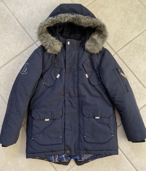 Уникално зимно яке за момче Ted baker Zara 8 години