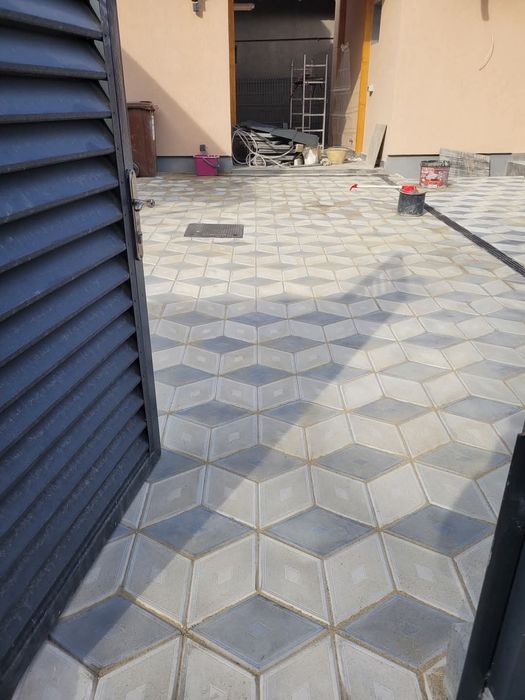 Fabrica de pavaje pavele model Top Antic dale rigole borduri montaj