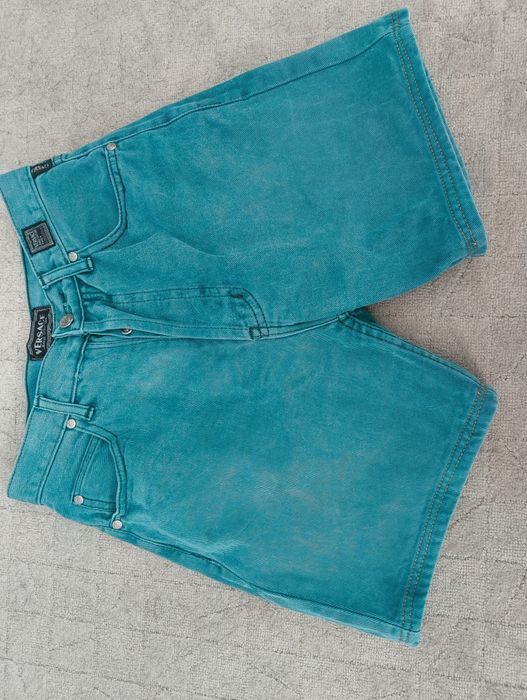 Дамски къси дънки Версаче