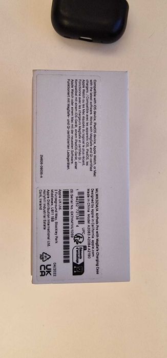 Casti Apple AirPods Pro, Carcasa Magsafe, White