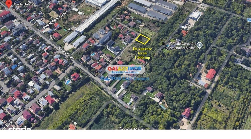 De vanzare teren intravilan, construibil, Jud Ilfov, Oras Voluntari