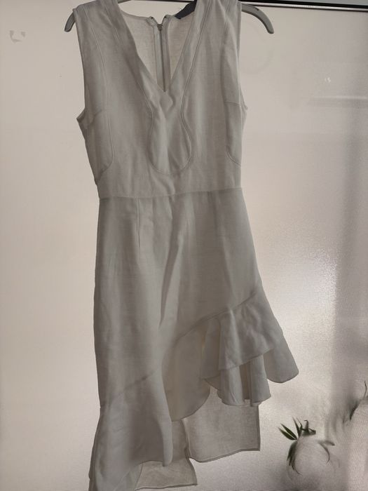 Rochie pnk, alba, marimea 36