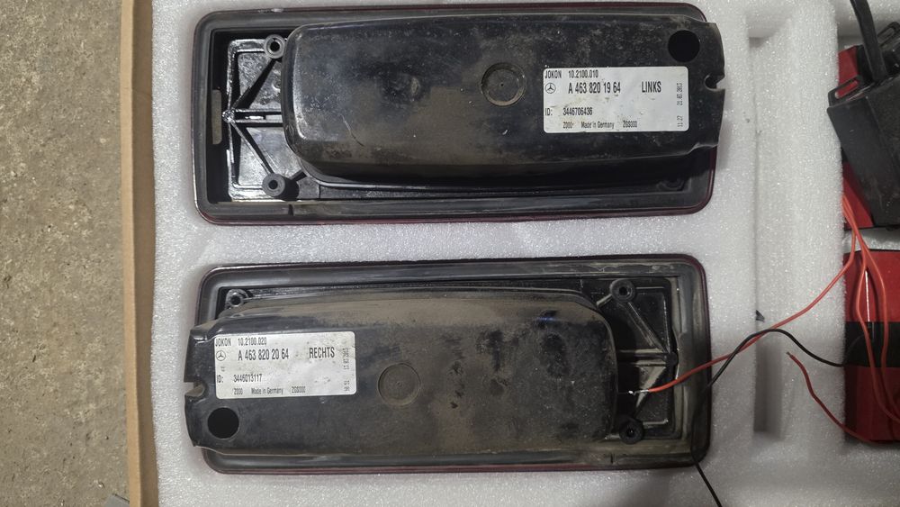 Стопове и капаци за фарове G class 2013-2018 W463 AMG G63