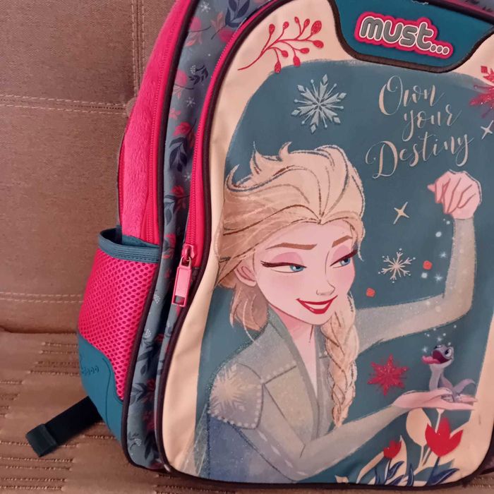 Rucsac Elsa Frozen mare pentru scoala