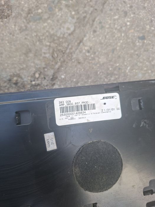 Усилвател Bose с инсталация alfa romeo 147