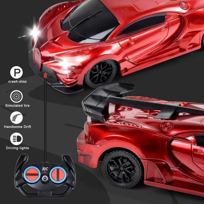 Играчки за коли с дистанционно управление Tuko, RC играчки за момче и момиче над 3 години, подарък