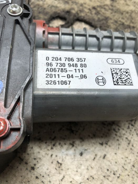 motoras frana de mana peugeot 3008 1.6 motorina 2012