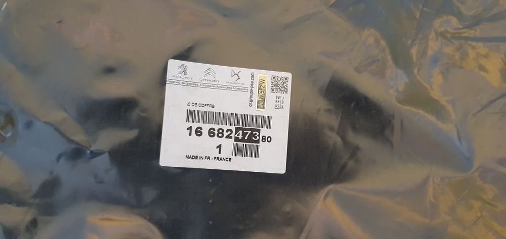 Tava portbagaj Opel Corsa F nouă originală Gm 1668247380