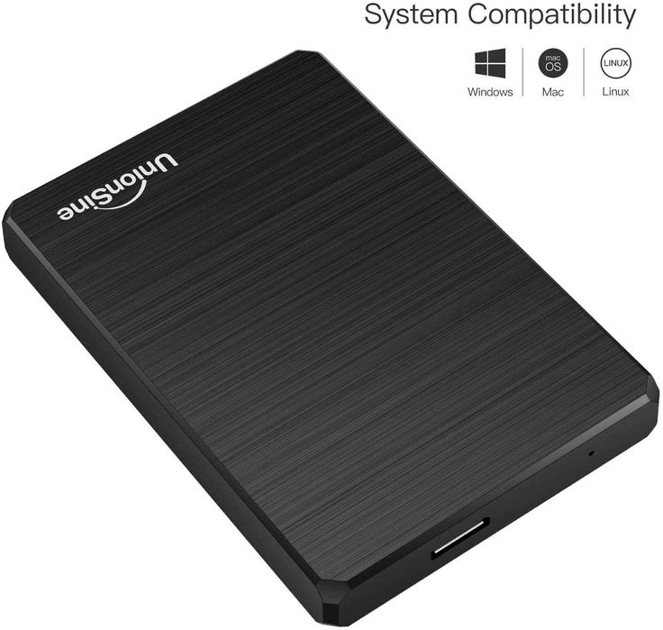 Nou SIGILAT Hard Disk Extern UnionSine 120GB Ultra Slim USB3.0 HDD