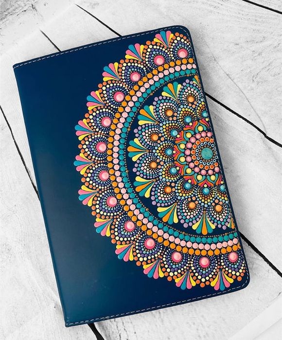 Agende pictate handmade in stil mandala