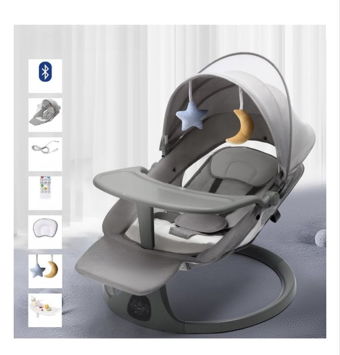 Детский шезлонг Popypapa