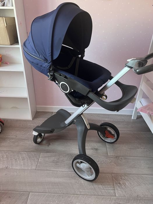 Коляска Stokke синяя