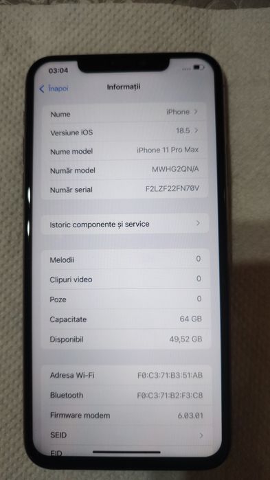 Vând iPhone 11 Pro Max