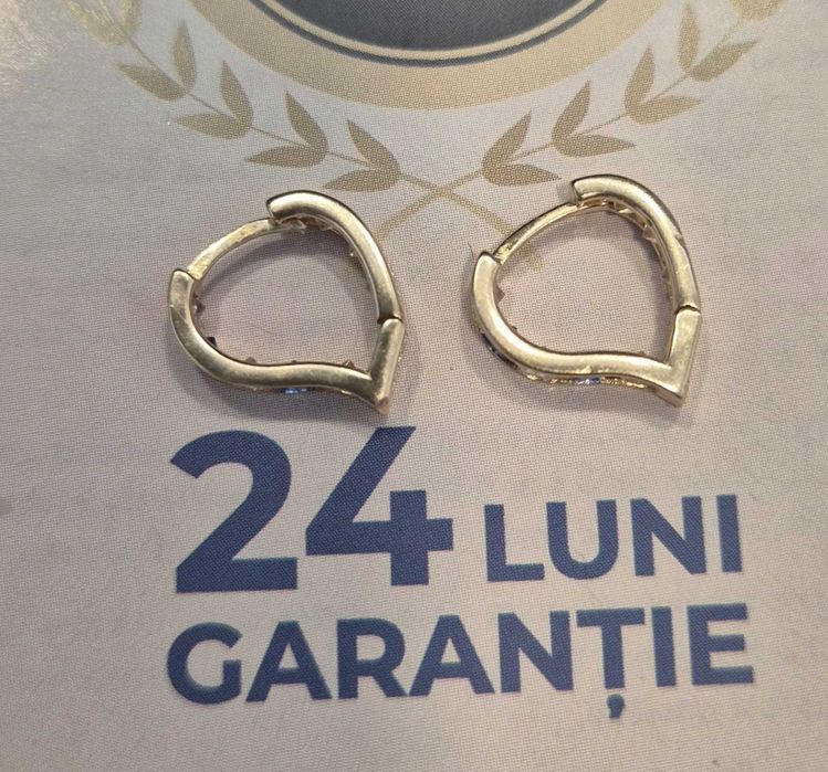 Cercei din aur pentru copii (AG32 B13085.1-ag42) 2 ANI GARANTIE!