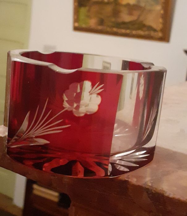 Cristal/de/Bohemia/decorate "cut/to/clear"
