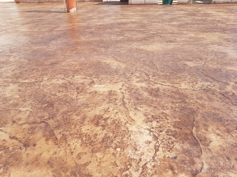 Beton elicopterizat si amprenta