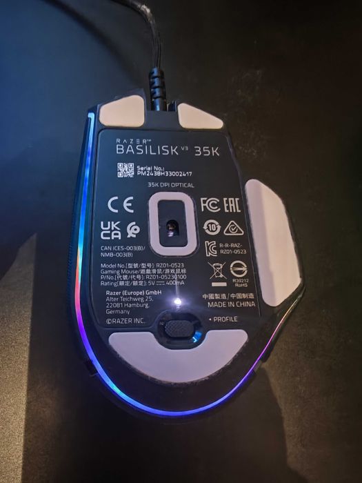 Mouse Gaming RAZER Basilisk V3 35K, 35000 dpi, negru
