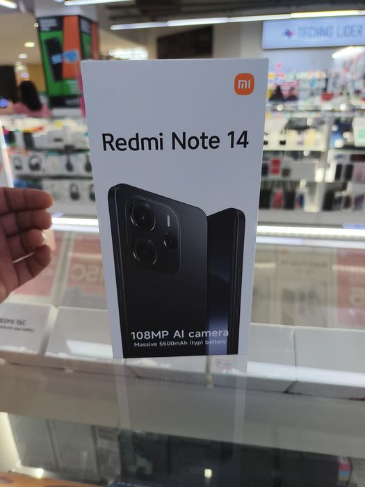Redmi note 14 новый 256