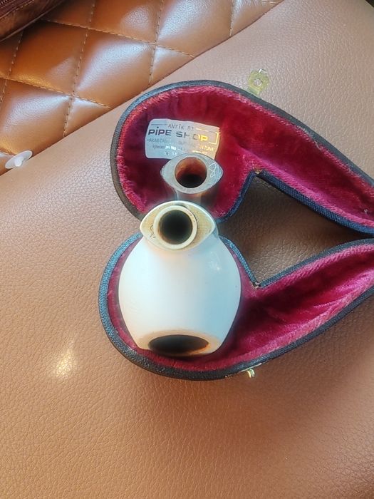 Pipa spuma de mare folosită