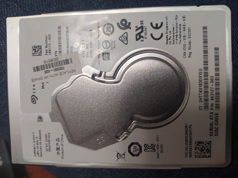 1Tb HDD за лаптоп