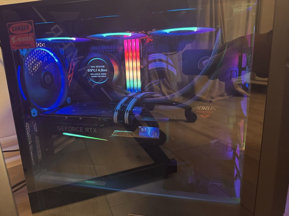Pc Gaming i9-10900k/ RTX 3070 AOURUS RGB