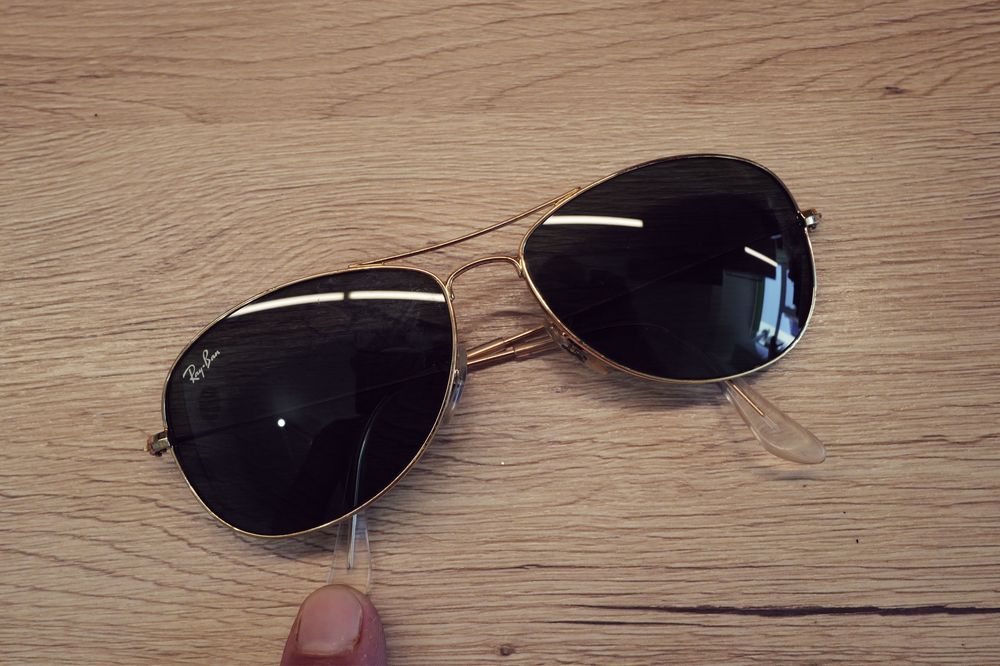 Ochelari de soare Ray Ban rb3362 cockpit lentile G15 aviator compact