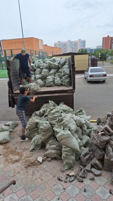 Вывоз мусора хлама на зиле