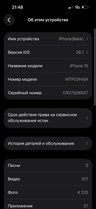 Айфон 15 срочно сатылады