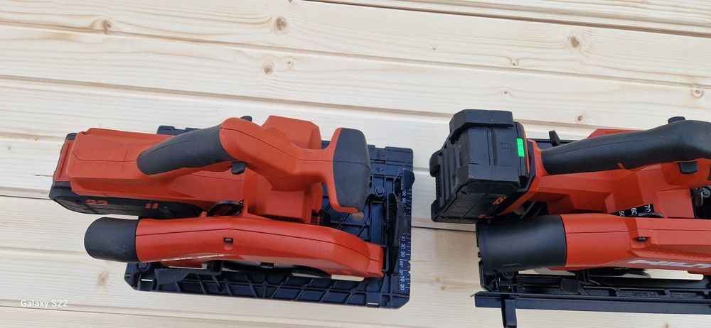 Hilti circular pe acumulator