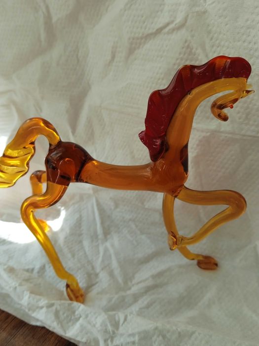 Стъклени фигурки Кон, Куче, Мишка