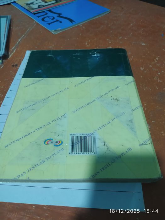 Matematika test kitob