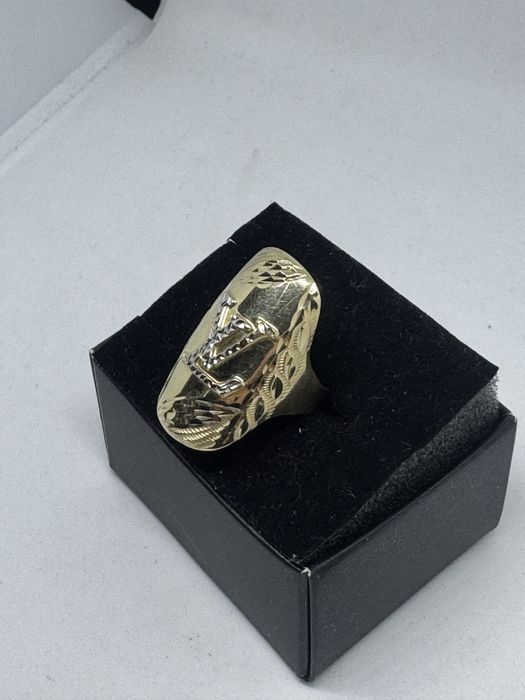 78е/грам златен дамски пръстен 2.95гр 14к 585