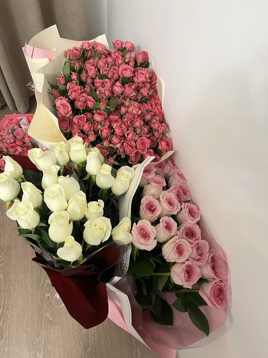 Продам цветы свежие букеты