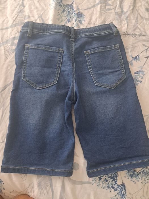 Pantaloni de vara pentru copii 10-11 ani 146 cm, nefolositi 54% bumbac