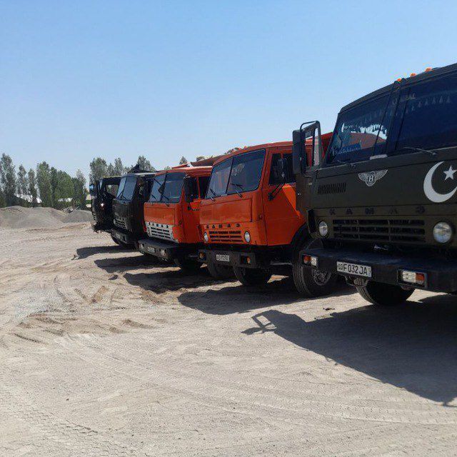 Клинец щебень klines sheben qum песок камаз