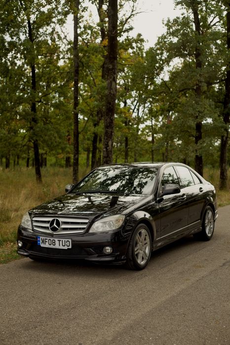 Bara fata Mercedes C W204 AMG neagra C197 originala 2006-2010