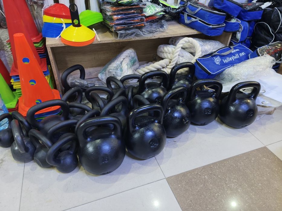 Гиря 4, 5, 6, 8, 16, 24, 32кг