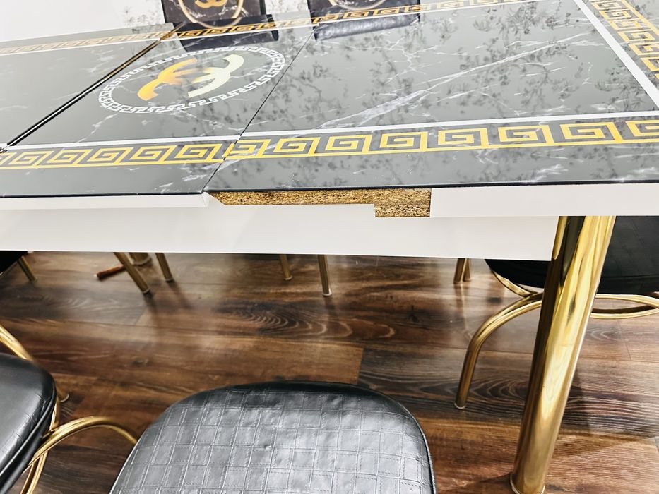 кухонный стол с 6 стулями