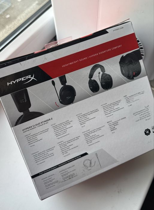 Наушники HyperX Cloud Stinger 2 черный