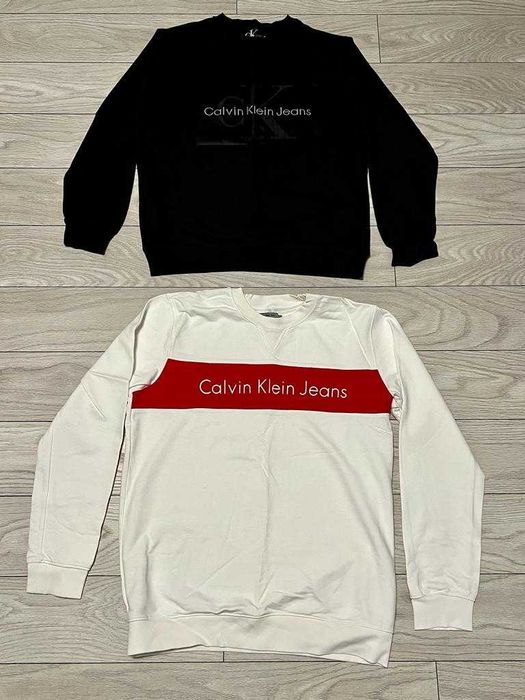Bluza Calvin Klein marimea XXL, negru si alb