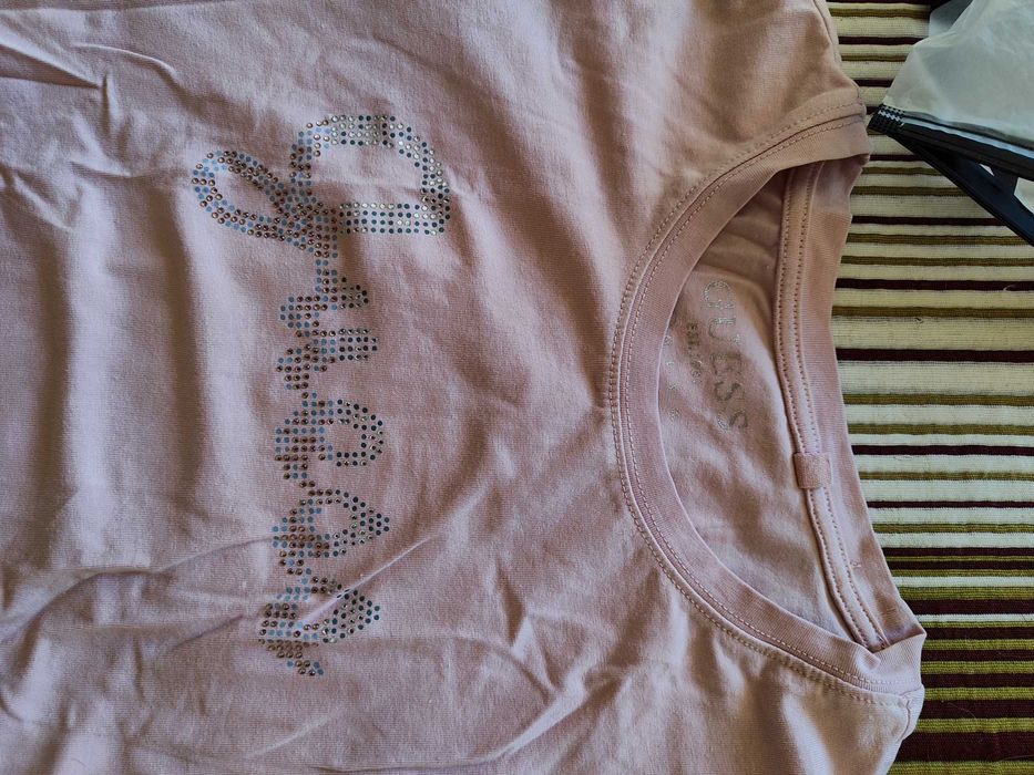 Блуза с къс ръкав Guess