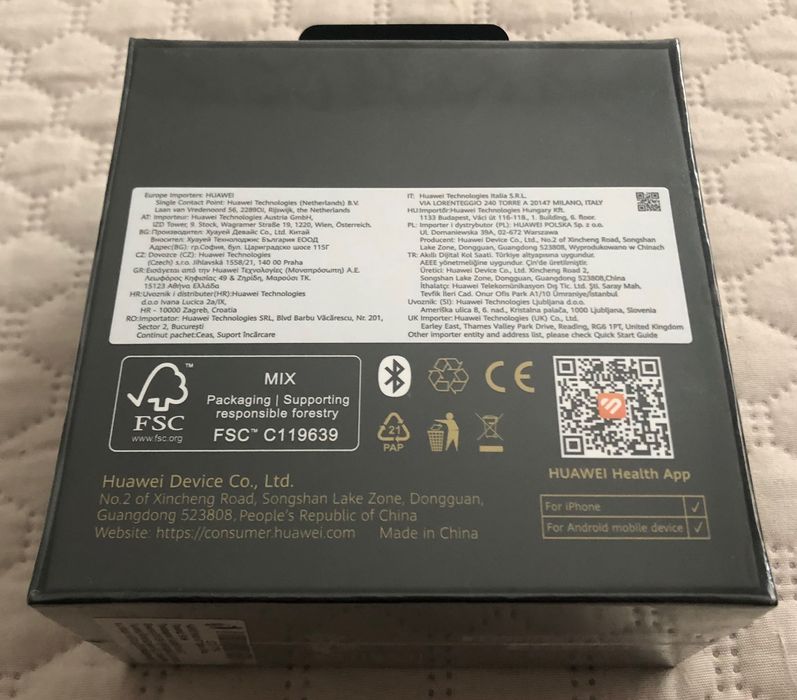 Продавам Huawei Watch GT Runner 2 Black
