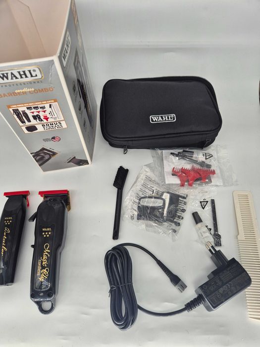 Wahl 5 Star Cordless Barber Combo Magic Clip+Detailer Li Black Edition