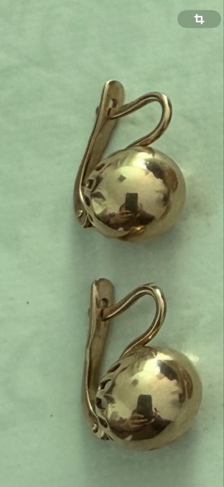Продам серьги советское