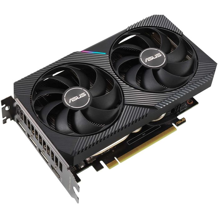 Placa Video Asus RTX 3050 Dual Fan OC 8GB GDDR6 128 biti Noua Sigilata
