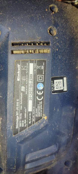 Зеге Einhell прободен трион EINHELL BT-JS 650E