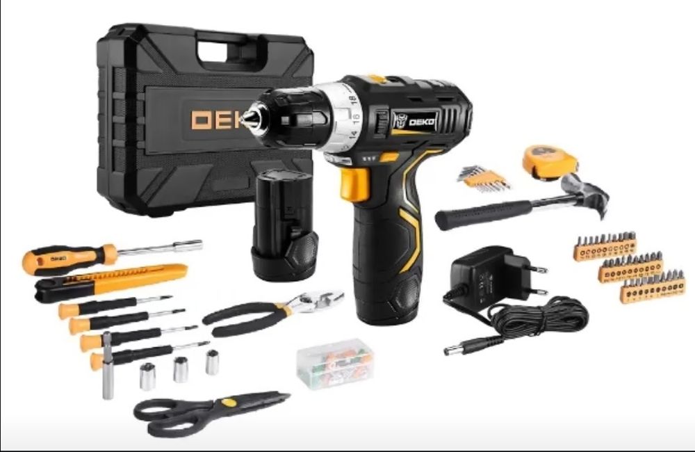 Дрель-шуруповерт аккумуляторная DEKO