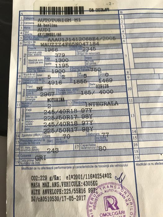 Dezmembrez audi a6 3.0 d 4x4